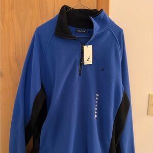 Nautica Men's Performance Jacket in Blue and Black